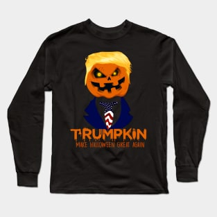 Halloween Trumpkin Make Halloween Great Again Gift T-Shirt Long Sleeve T-Shirt